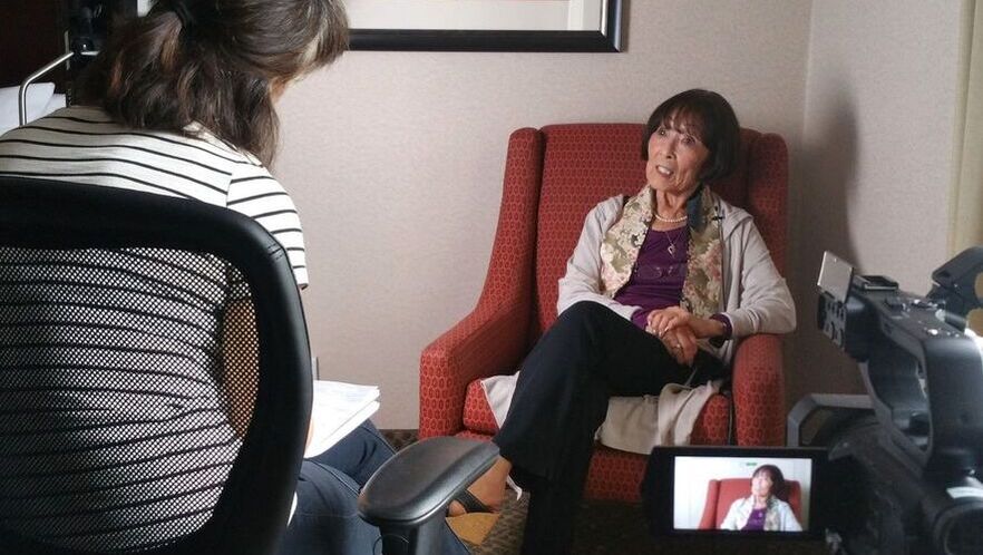 Ruth Tamaki Miyano Beadles is interviewed for her oral history