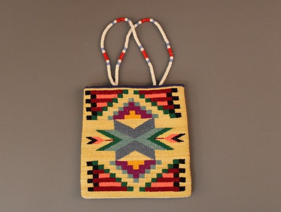 A cornhusk bag